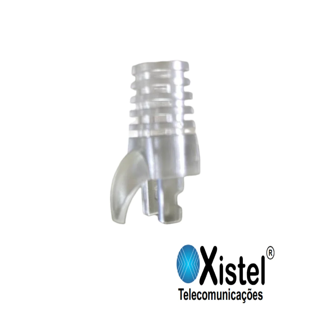 Imagem 3 de 5 do produto Capa Trava Interna Plug P/ Rede De Cabeamento Estruturado 100 Unidades