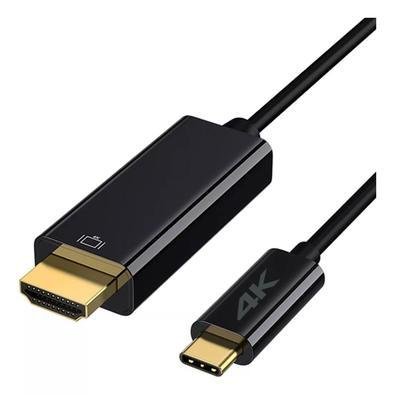 Cabo Type C Macho Para HDMI Macho Usb-c 4k 3 Metros