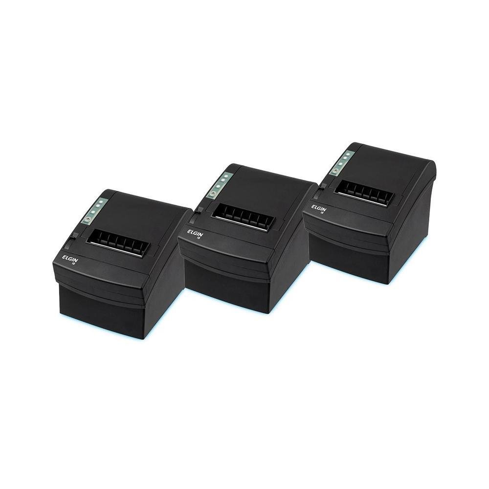 Kit Com 3 Impressora Térmica Elgin I8 Usb/ser/rede Kit Com 3 Impressora Térmica Elgin I8 Usb/ser/rede