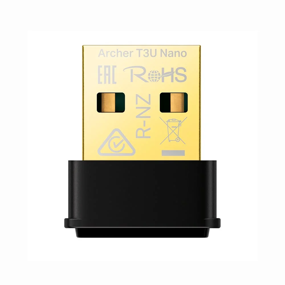Adaptador Wifi Tp-link Archer T3u Plus Mu-mimo Dual Band Ac1300