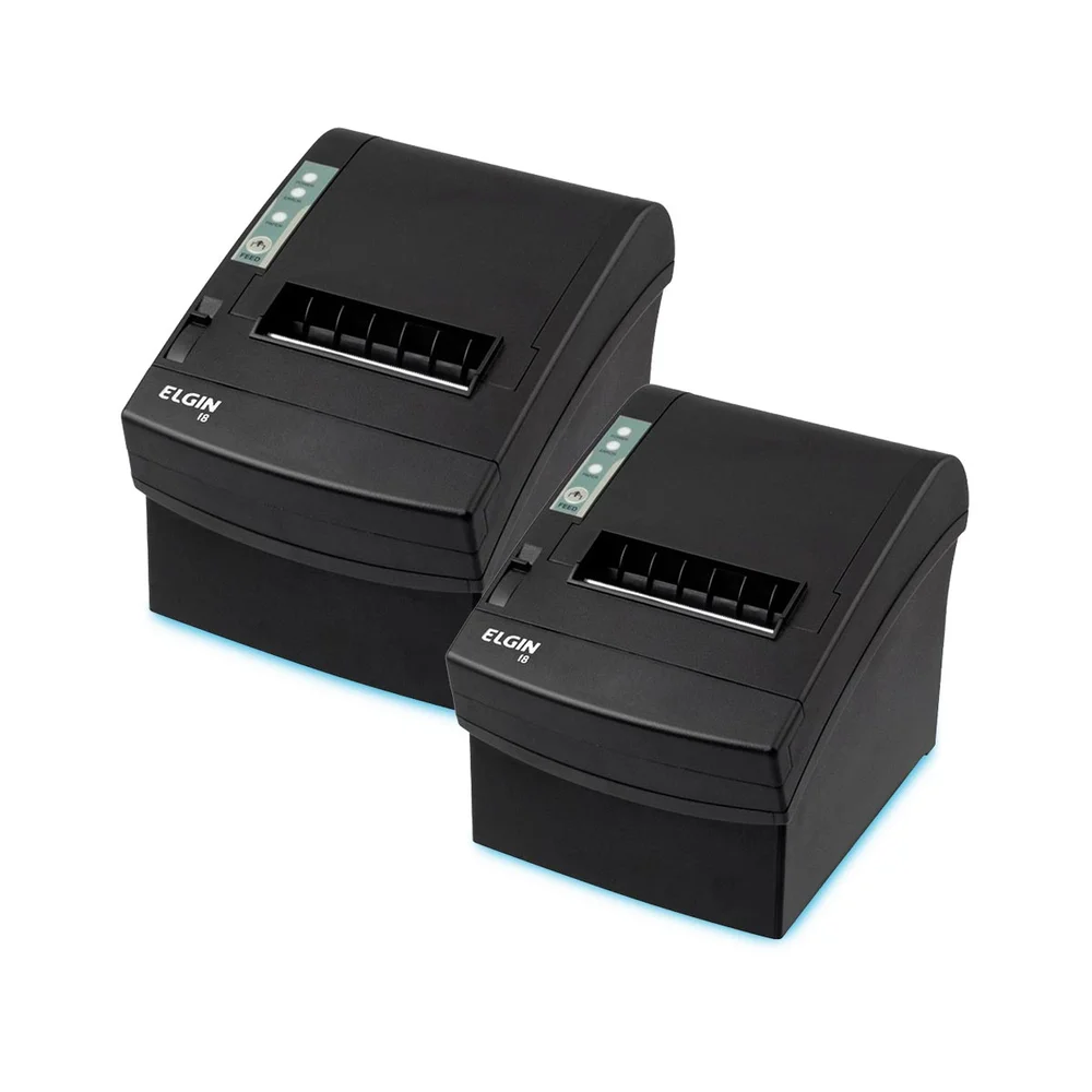 Kit 2 Impressora Térmica Elgin I8 USB/SER/REDE Kit 2 Impressora Térmica Elgin I8 USB/SER/REDE