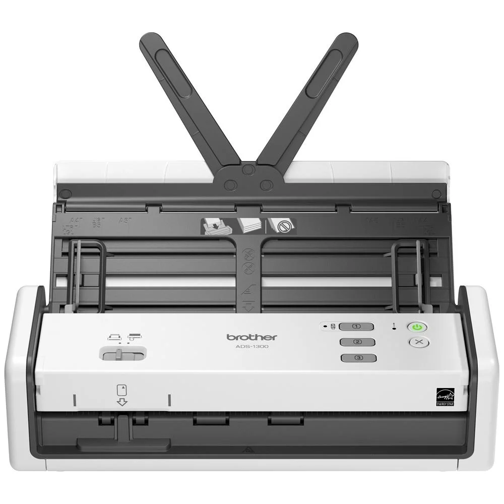 Scanner De Mesa Brother Ads-1300 Duplex Micro Usb 3.0 Bivolt - Branco Scanner De Mesa Brother Ads-1300 Duplex Micro Usb 3.0 Bivolt - Branco