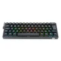 Teclado Mecânico Gamer Redragon Fizz Pro RGB Wireless Switch Azul Abnt2 - Preto