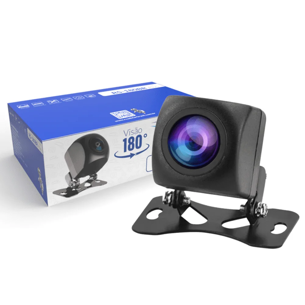 Camera De Re Ou Frontal 180 Roadstar Rs-180br Plus