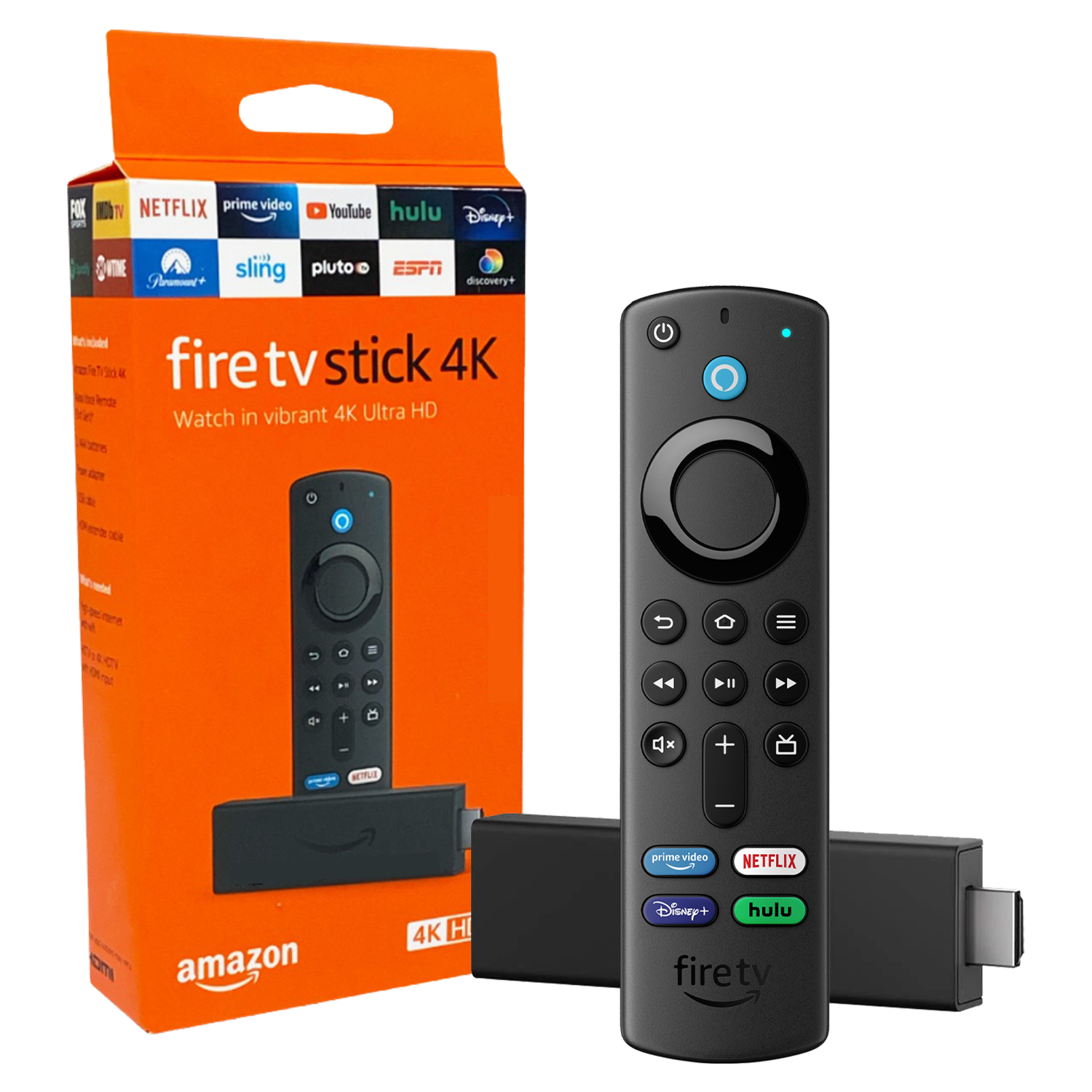 Amazon Fire Tv Stick 3 Geração 4k / Wifi / Alexa - Preto