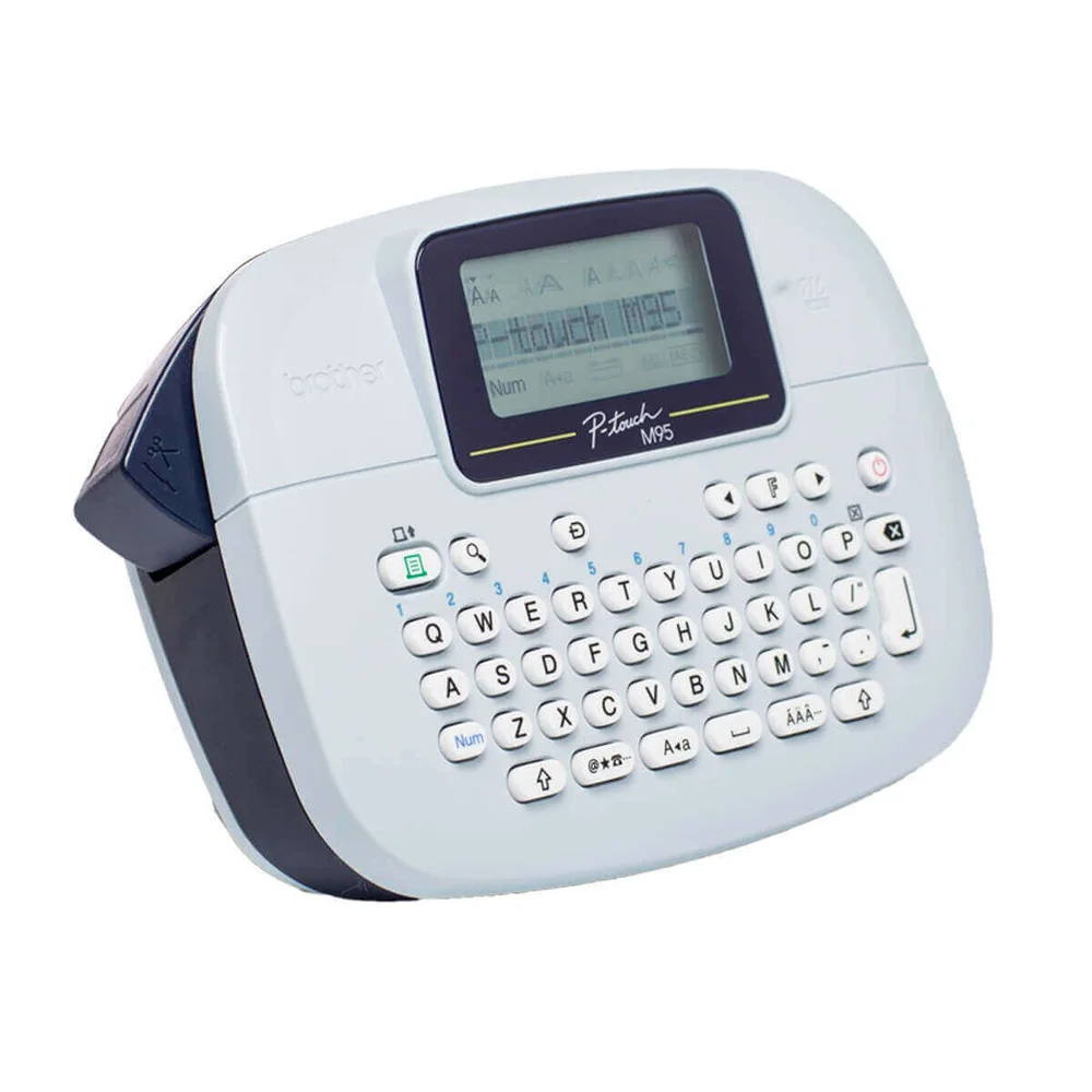 Rotuladora Eletrônica Brother, Portátil, Branco - Ptm95wt Rotuladora Eletrônica Brother, Portátil, Branco - Ptm95wt