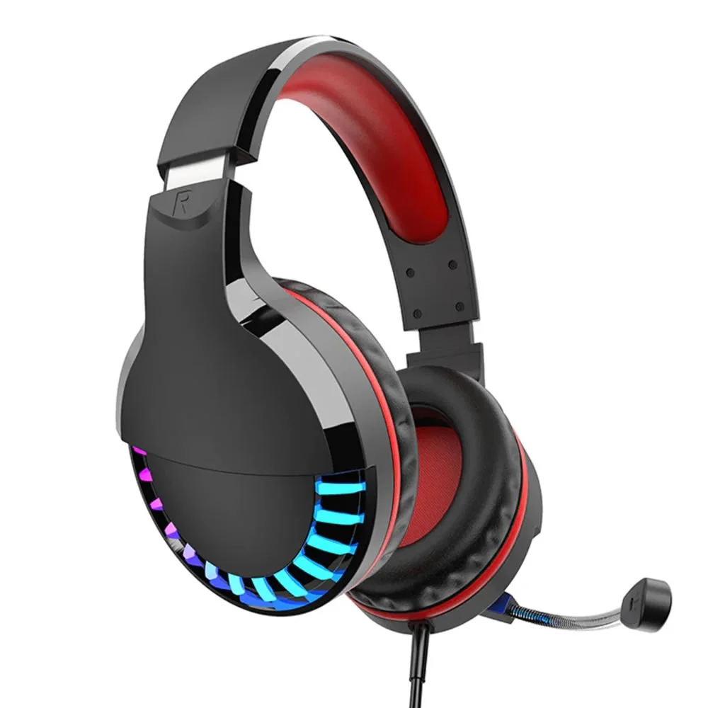 Imagem 4 de 4 do produto Headphone Gamer LED RGB Com Microfone Brazilpc Bpc-m18 Usb