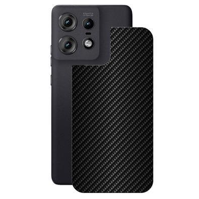 Película Para Motorola Moto Edge 50 Pro 5g - Traseira De Fibra De Carbono Preta - Gshield