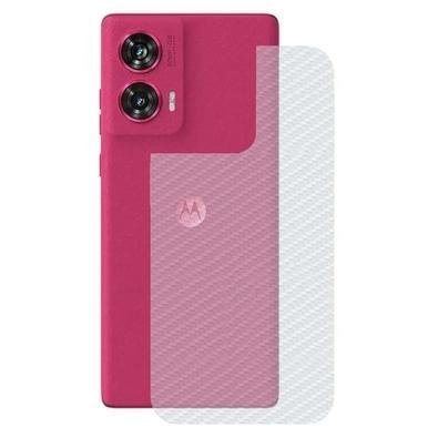 Película Para Motorola Moto Edge 50 Fusion 5g - Traseira De Fibra De Carbono - Gshield
