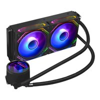Water Cooler Gamer K-mex Wac7 Infinite Space, 240mm, ARGB - Wac7f12qftdab0x