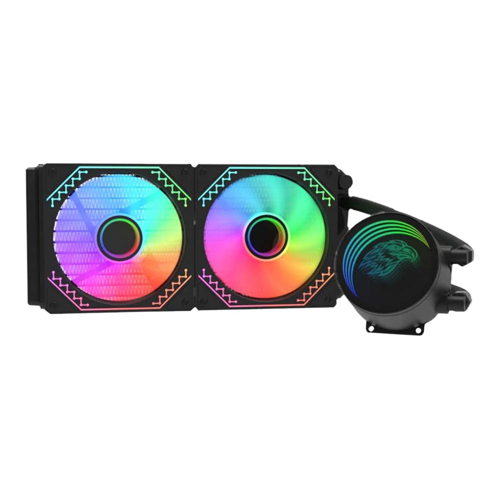 Water Cooler Gamer K-mex Wac7 Infinite Space, 240mm, ARGB - Wac7f12qftdab0x 5