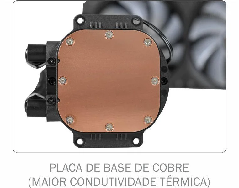Water Cooler Gamer K-mex Wac7 Infinite Space, 240mm, ARGB - Wac7f12qftdab0x 6