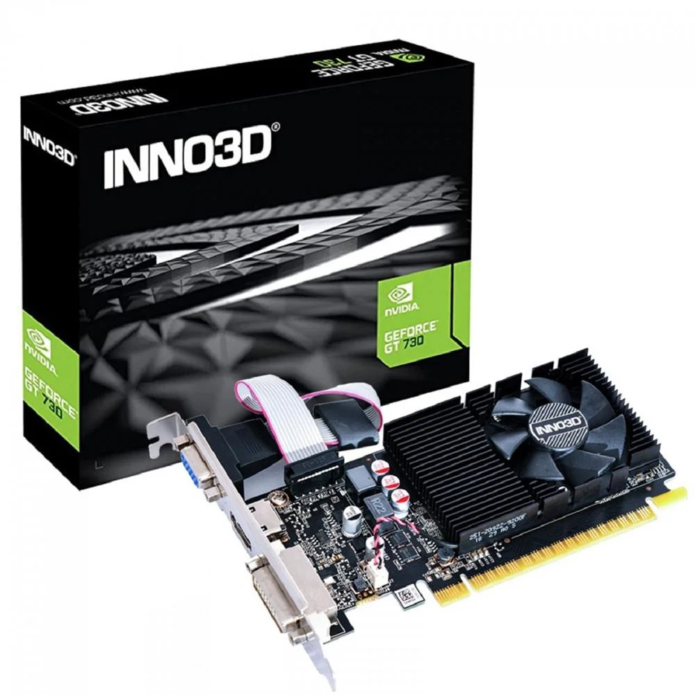 Placa De Vídeo Inno3d Gt730, 4GB, SDDR3, 64-bit 4
