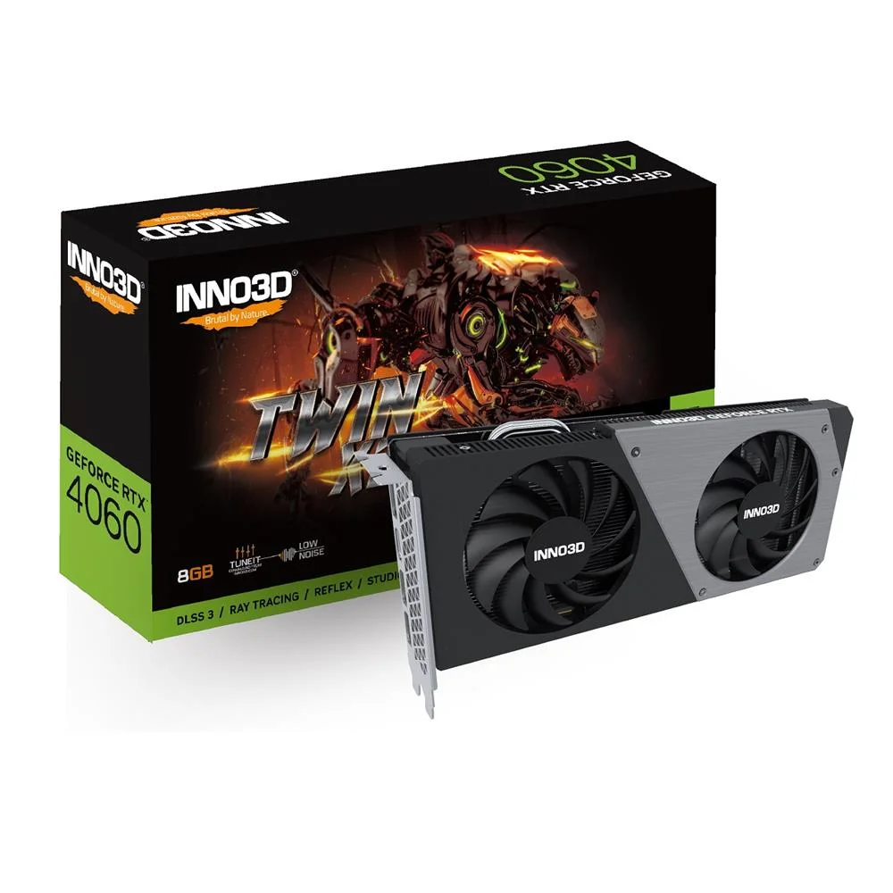 Placa De Vídeo RTX 4060Nvidia Geforce Inno3d