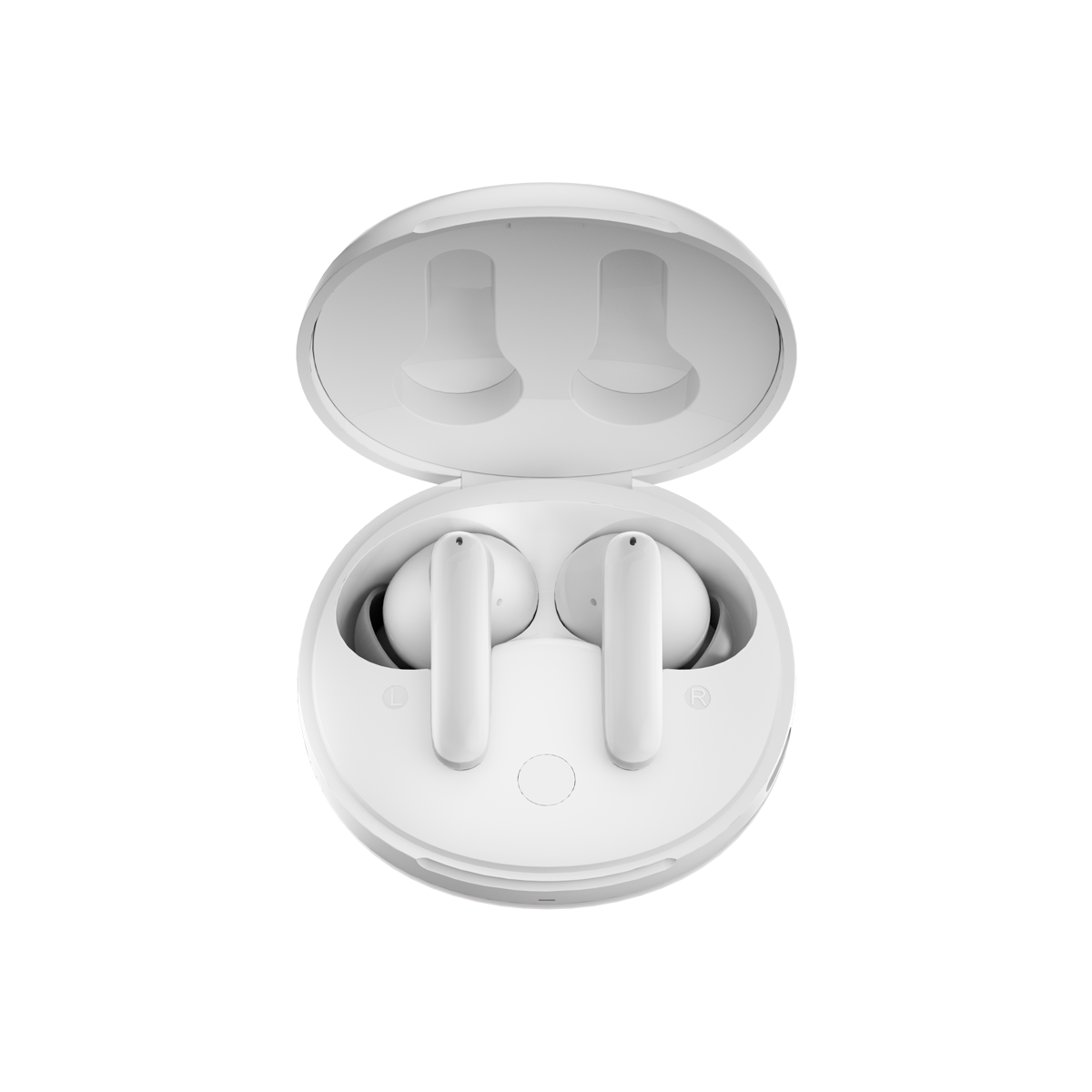Fone De Ouvido Bluetooth Qcy T13 Anc2 - Cancelamento De Ruído Ativo Anc E Multiponto - Branco