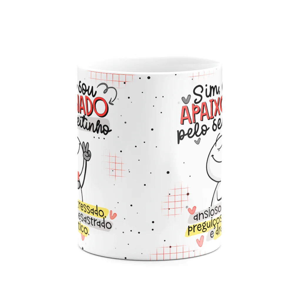 Imagem 2 de 3 do produto Caneca Funny Namorados - Sou Apaixonado Pelo Seu Jeitinho