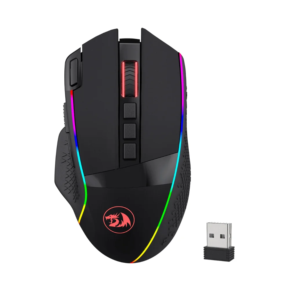 Mouse sem fio Redragon M991 Wireless, 19000 Dpi Mouse sem fio Redragon M991 Wireless, 19000 Dpi
