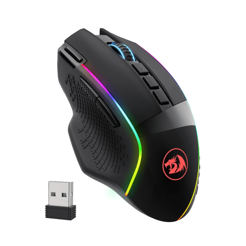 Mouse sem fio Redragon M991 Wireless, 19000 Dpi Mouse sem fio Redragon M991 Wireless, 19000 Dpi