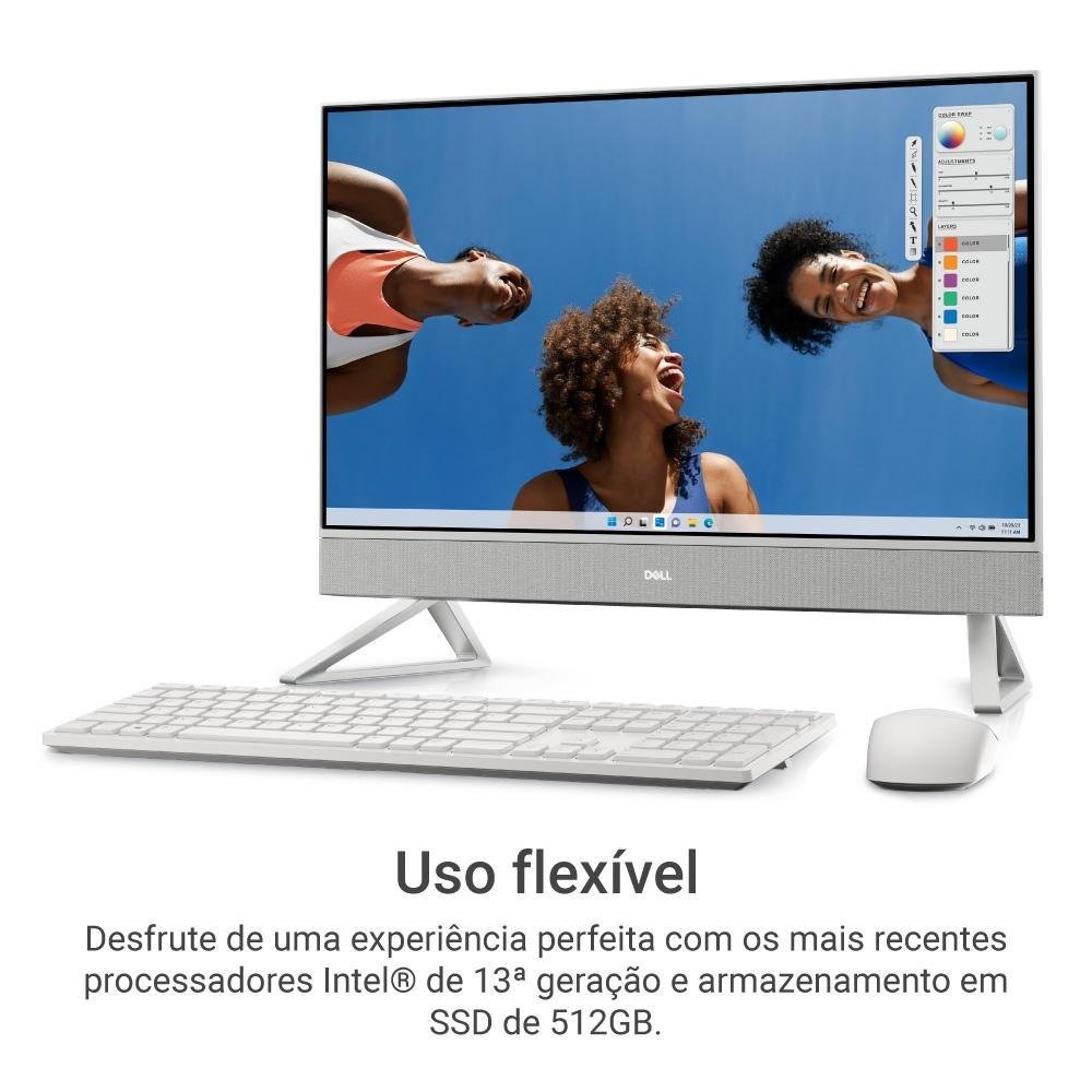 dell inspiron PC　i5 windows 11 1TB Computador All In One Dell Inspiron 5430 KaBuM