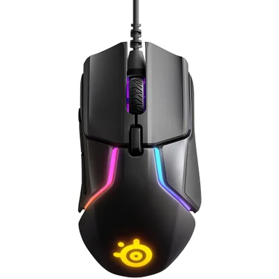 Mouse Gamer Com fio Steelseries Rival 600, RGB, 7 Botões, 12000DPI - 62446