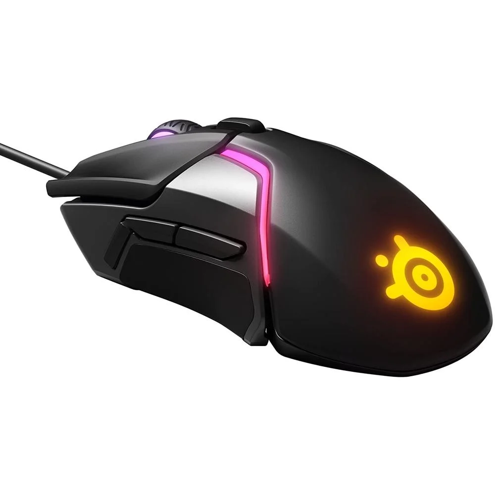 Imagem 3 de 5 do produto Mouse Gamer Com fio Steelseries Rival 600, RGB, 7 Botões, 12000DPI - 62446