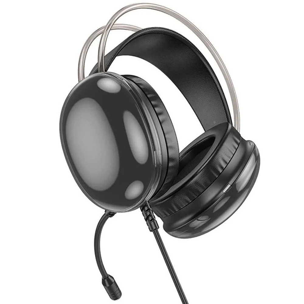 Imagem 4 de 5 do produto Fone De Ouvido Gamer Com Fio Rainbow, RGB, Delta, Preto - F-5020