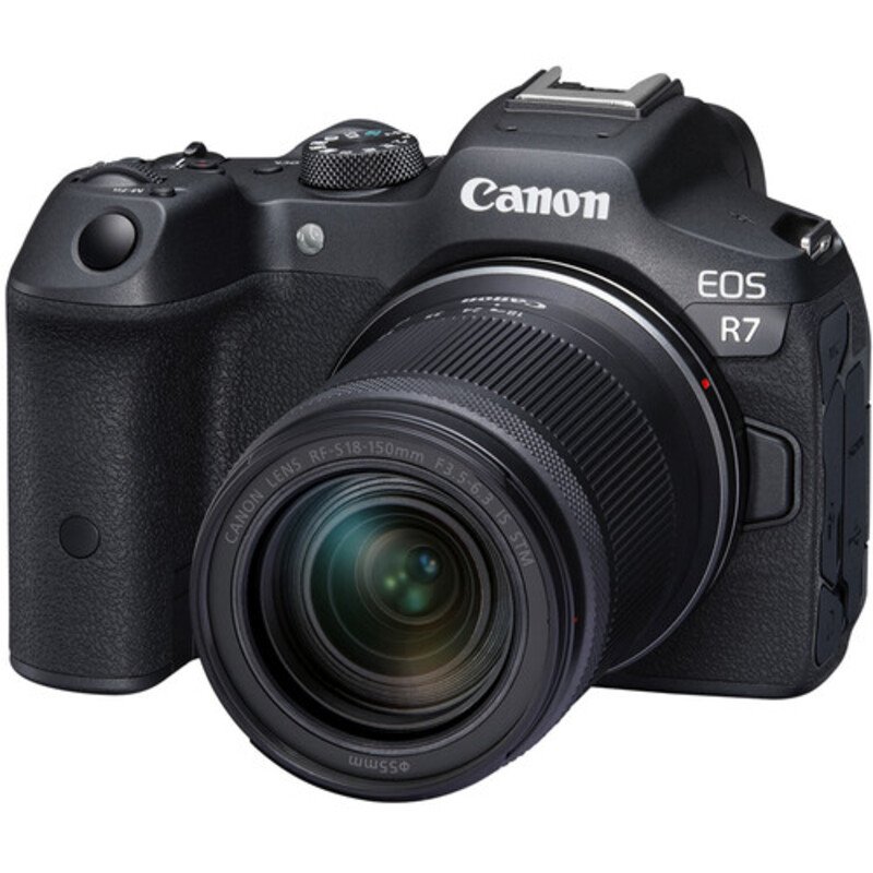 Câmera Canon Eos R7 Mirrorless, Lente 18-150mm, Vídeo 4K60, 10 bits