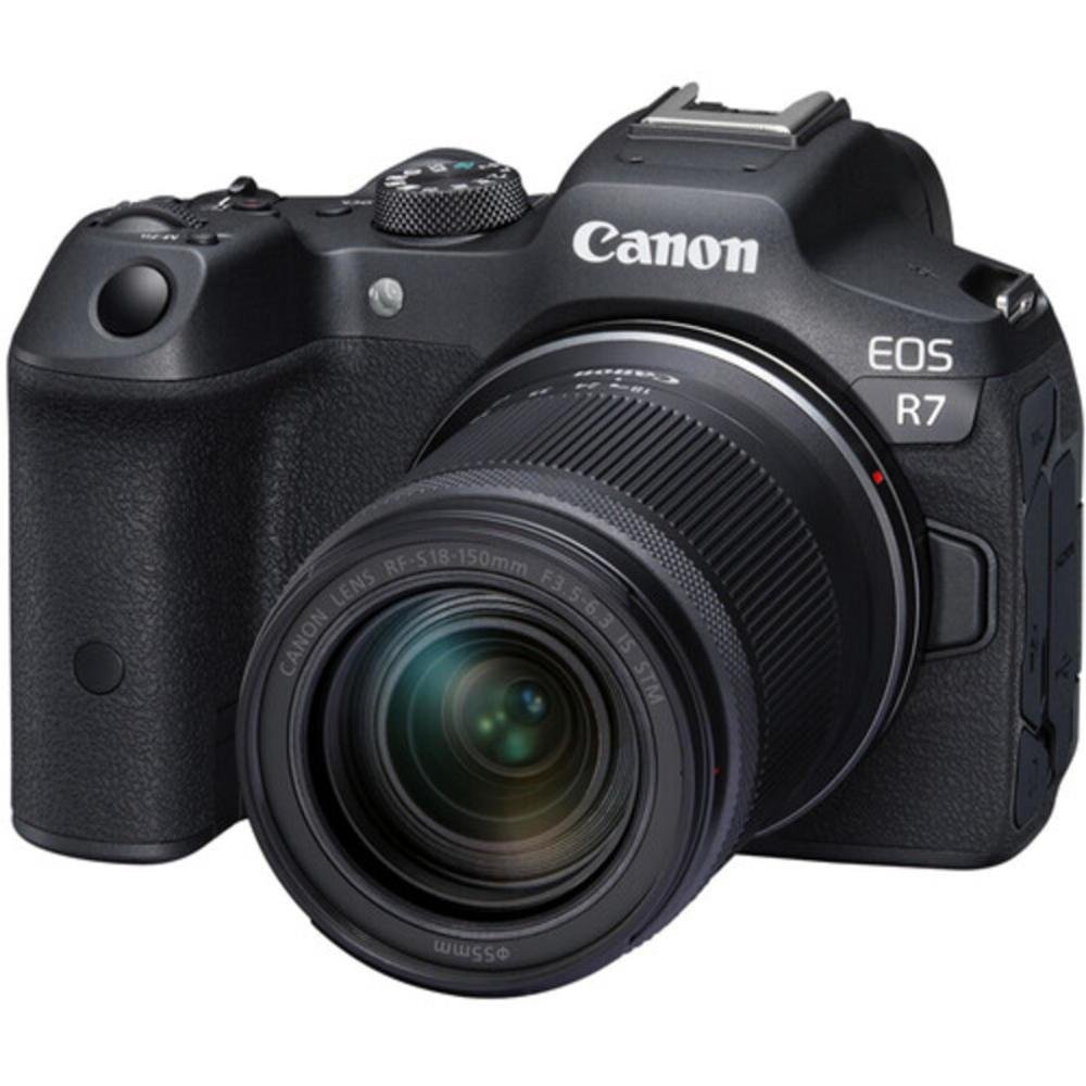 Câmera Canon Eos R7 Mirrorless, Lente 18-150mm, Vídeo 4K60, 10 bits