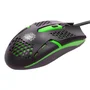 Mouse 5+ Gamer Start 2.0, 1500 DPI, USB, Ergonômico, Preto e Verde - 015-0091