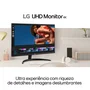 Monitor LG 32" UHD 4K, HDR10, DCI-P3 90%, 60Hz, 4Ms, FreeSync, HDMI, DisplayPort - 32ur500-b