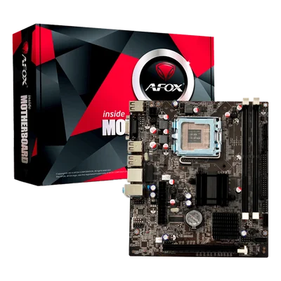 Placa Mãe Afox Inside, LGA 775 - G31-ma6