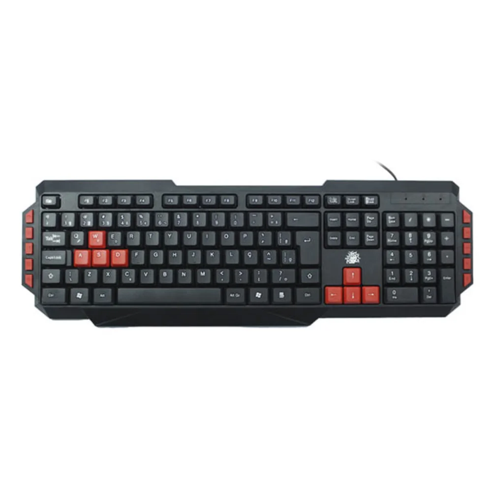 Imagem 2 de 5 do produto Kit Gamer Teclado e Mouse 5+ Start 2.0, Ergonômico, Ambidestro