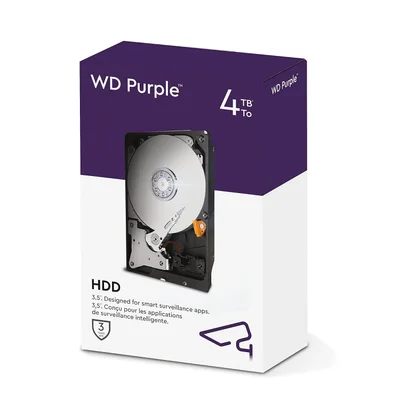WD40PURX 4TB PURPLE 動作良好 7651h Western Digital 4TB Purple 5400rpm SATA III 64MB - WD40PURX