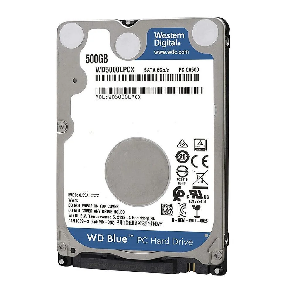 Disco Rígido Western Digital Blue 500GB 25 KaBuM
