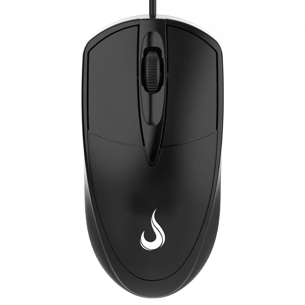 Mouse Rise Mode Of 01 3200DPI, Preto - Rm-mo-01-fb. Mouse Rise Mode Of 01 3200DPI, Preto - Rm-mo-01-fb.