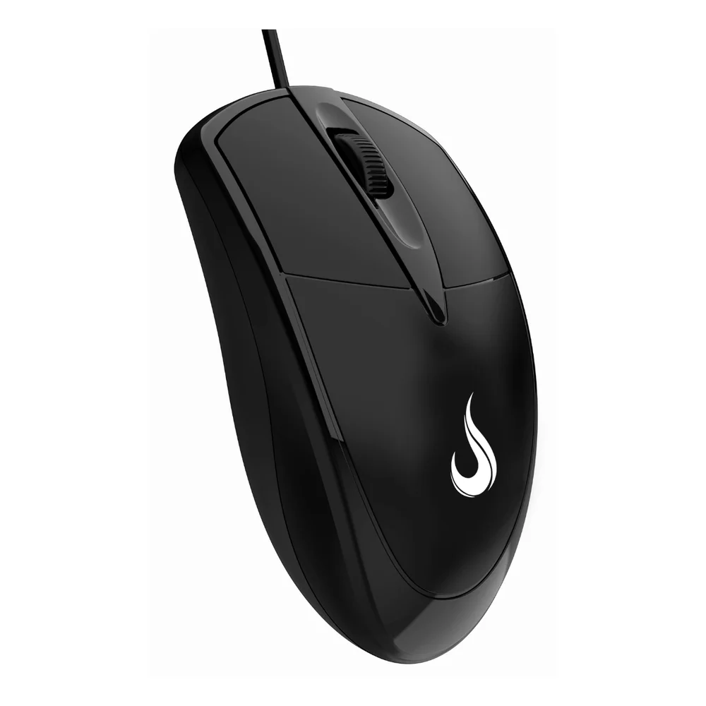 Mouse Rise Mode Of 01 3200DPI, Preto - Rm-mo-01-fb. Mouse Rise Mode Of 01 3200DPI, Preto - Rm-mo-01-fb.