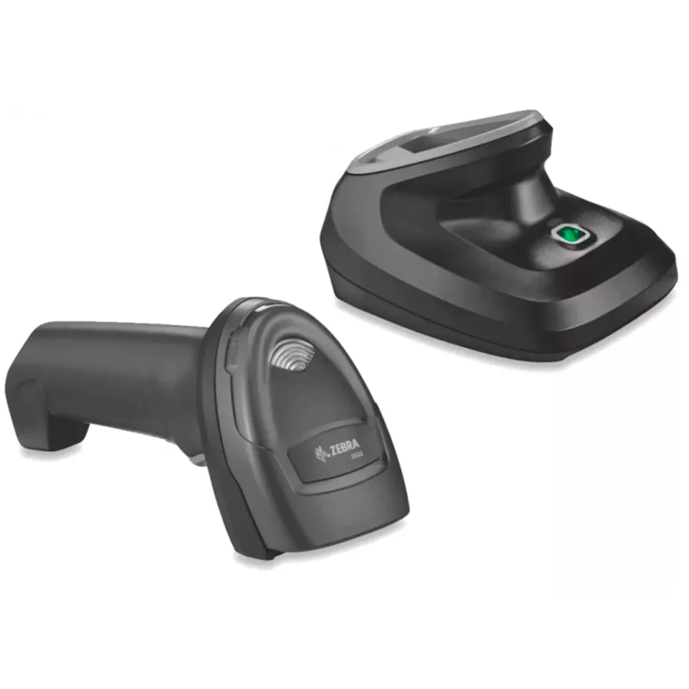 Leitor Zebra DS2278 SR, Imager QR Code, 1D e 2D, Sem Fio, Base De Carregamento