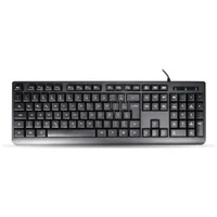 Teclado Kmex ABNT2 Multimidia Preto Kmd128 KaBuM