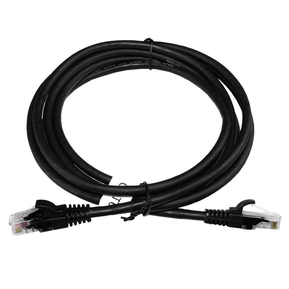 Imagem 4 de 5 do produto Cabo De Rede Utp, Rj45 Cat 6, 2.5 Metros, Preto - Cy-5128-cat6-2.5m-bk