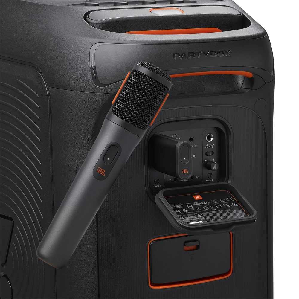 Microfone Sem Fio Jbl Partybox Jblpbwirelessmic