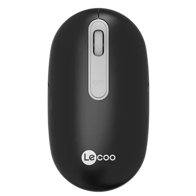 Mouse Lecoo Ws207, Sem Fio, Preto