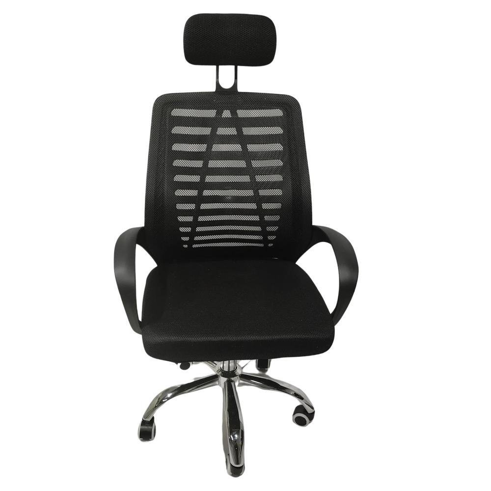 Imagem 5 de 5 do produto Cadeira Escritório Giratória Tela Mesh Reclinável Ajustável