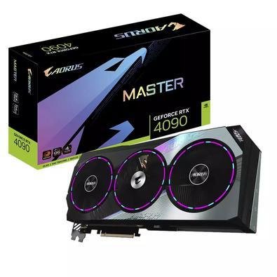Placa de vídeo Geforce RTX 4090 Aorus Master