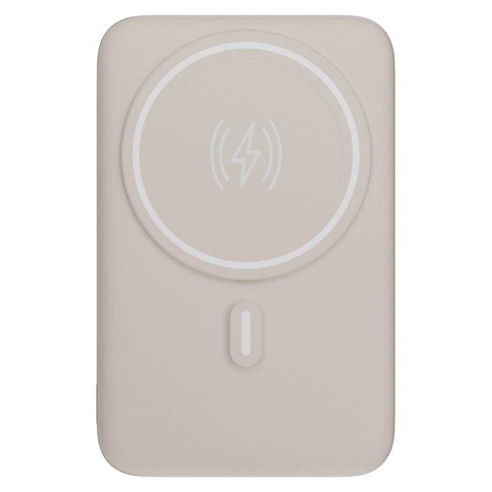 Carregador Usb Portátil 10000mah Branco, Por Indução, Pb10magow, Geonav