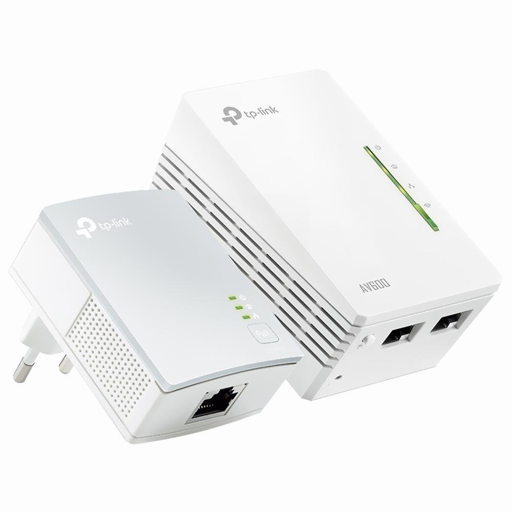 Repetidor Powerline Star Kit TP-Link AP Tl-WPA4220T AV600 - (Pack 2)