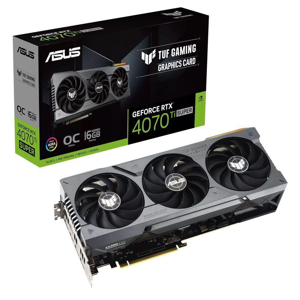 RTX4070tisuper TUF ASUS グラフィックボード・グラボ・ビデオカード White 16GB ホワイト BTF SUPER Ti 4070 RTX TUF ASUS グラフィックボード・グラボ・ビデオカード