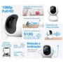 Câmera De Segurança Tp-link Tapo C200 Wi-fi 360º 1080p Full Hd