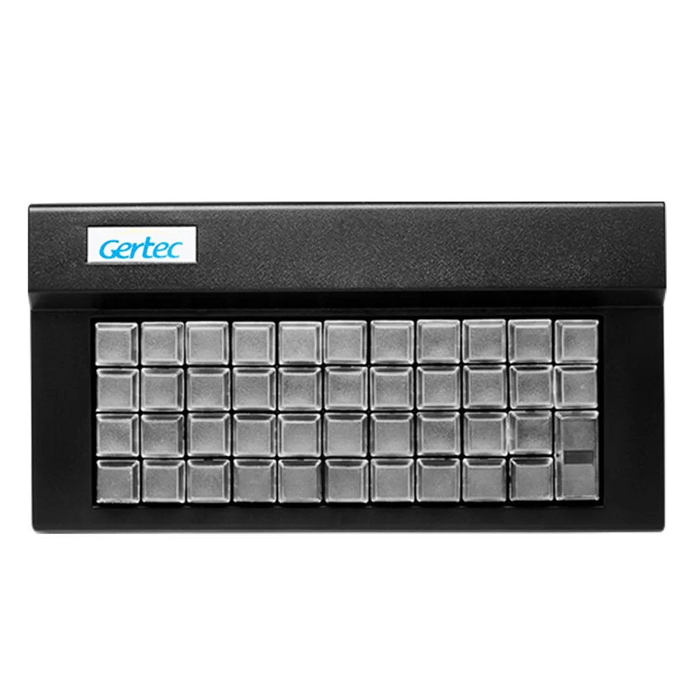 Imagem 2 de 4 do produto Teclado Gertec Preto Tec-e 44 Usb 00410659
