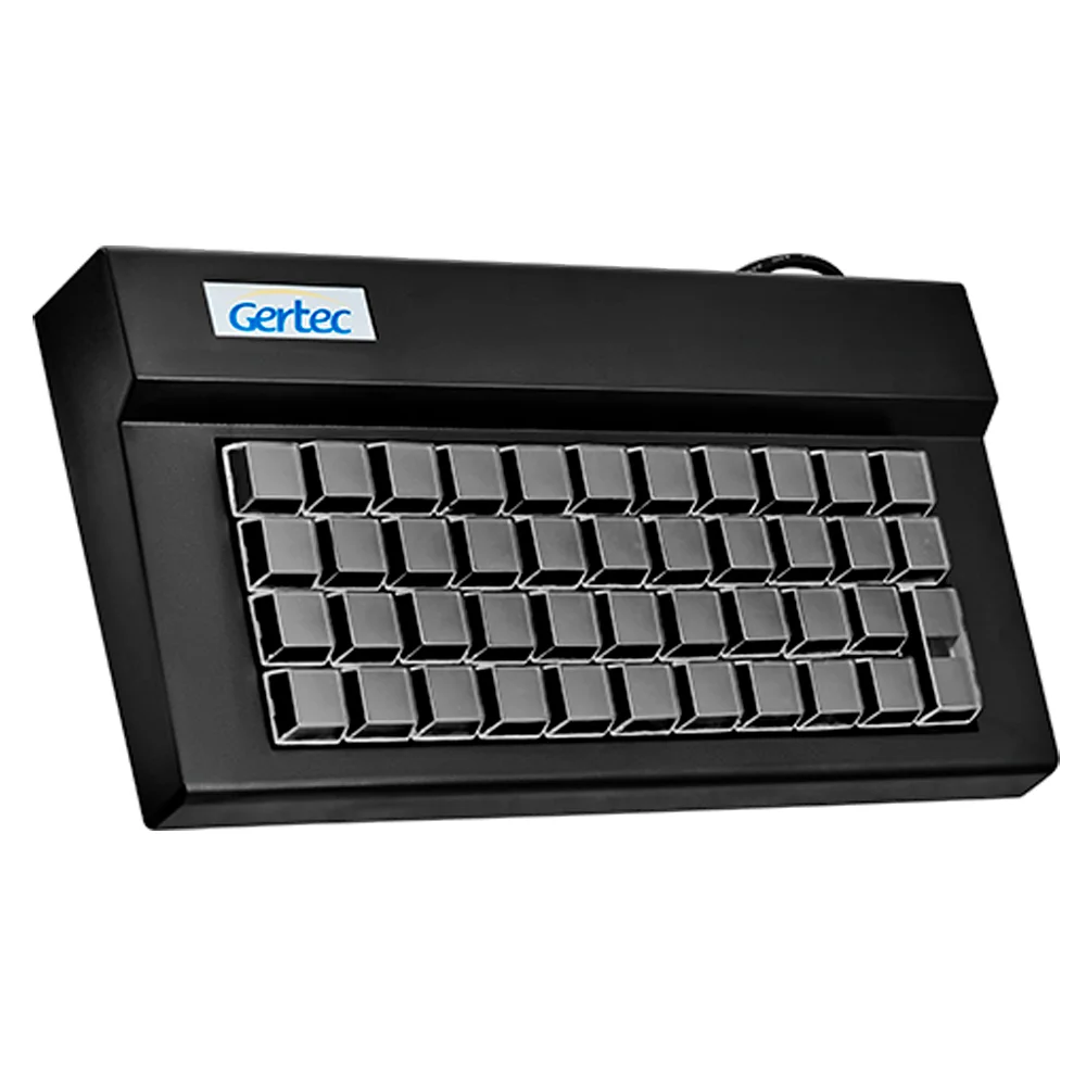 Imagem 3 de 4 do produto Teclado Gertec Preto Tec-e 44 Usb 00410659