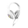 Headset Gamer Redragon H260w-RGB Hylas RGB / Com Fio - Branco